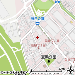 三栄紙工周辺の地図