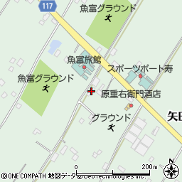 茨城県神栖市矢田部11861周辺の地図