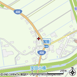 千葉県成田市宝田873-2周辺の地図