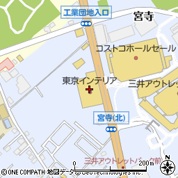 東京インテリア家具入間店周辺の地図