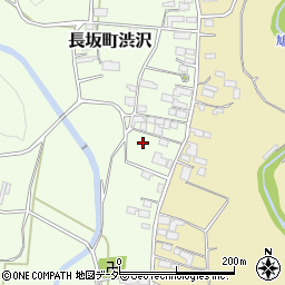 山梨県北杜市長坂町渋沢947周辺の地図
