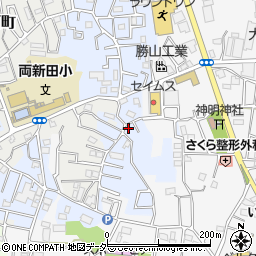 埼玉県草加市両新田東町27-2周辺の地図
