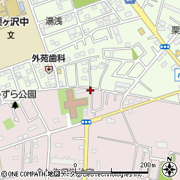 千葉県松戸市金ケ作239-52周辺の地図