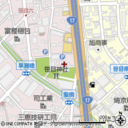 成田建具店周辺の地図