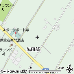 茨城県神栖市矢田部11671周辺の地図