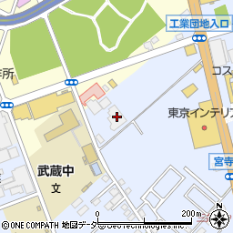 埼玉県入間市宮寺3187-31周辺の地図
