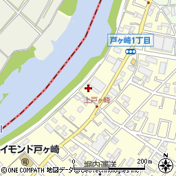 埼玉県三郷市戸ヶ崎2434周辺の地図