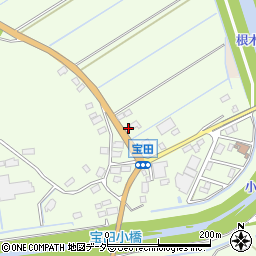 千葉県成田市宝田2760周辺の地図