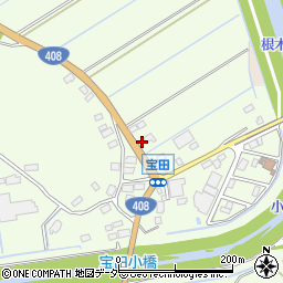 千葉県成田市宝田2760周辺の地図