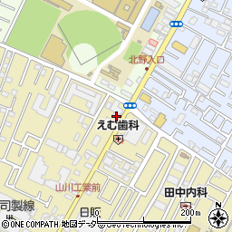 武蔵電機株式会社周辺の地図