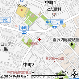 埼玉県戸田市中町1丁目23-7周辺の地図