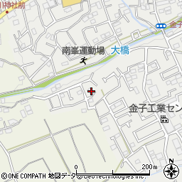 埼玉県入間市南峯332周辺の地図
