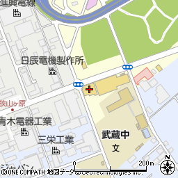 埼玉トヨペット　入間支店周辺の地図