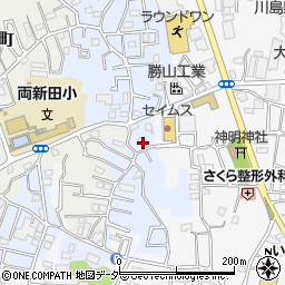埼玉県草加市両新田東町72-1周辺の地図