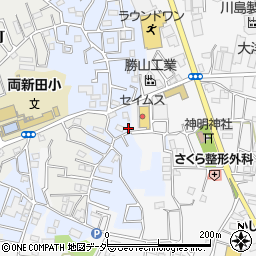埼玉県草加市両新田東町72-7周辺の地図