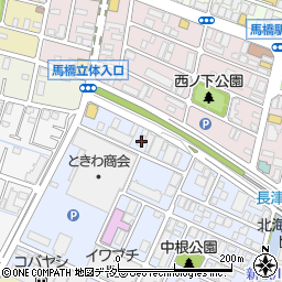 千葉県松戸市中根長津町20周辺の地図