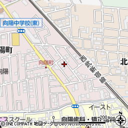 埼玉県所沢市向陽町2087-38周辺の地図