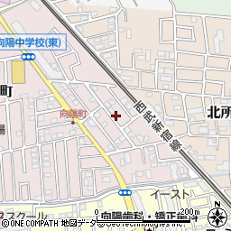 埼玉県所沢市向陽町2087-23周辺の地図