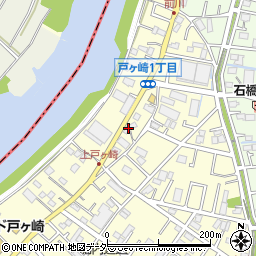埼玉県三郷市戸ヶ崎2453周辺の地図