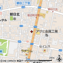 麺場田所商店周辺の地図