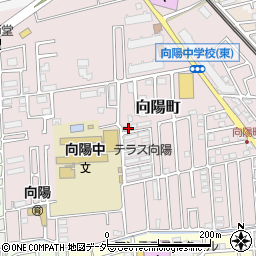 埼玉県所沢市向陽町2129-10周辺の地図