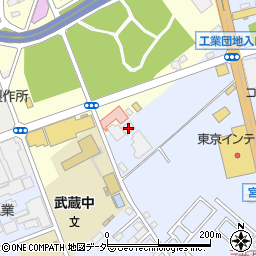埼玉県入間市宮寺3187-5周辺の地図