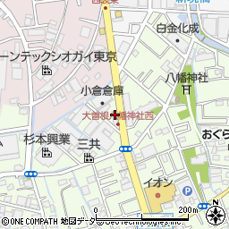 埼玉県八潮市大曽根282-2周辺の地図