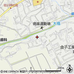埼玉県入間市南峯323周辺の地図
