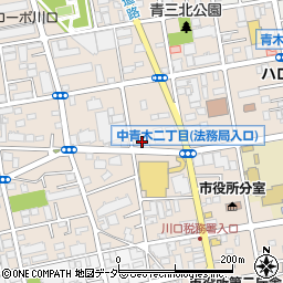 青栄商事株式会社周辺の地図