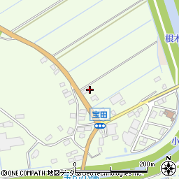 千葉県成田市宝田2758周辺の地図