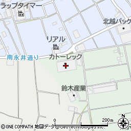 カトーレック株式会社埼玉営業所周辺の地図