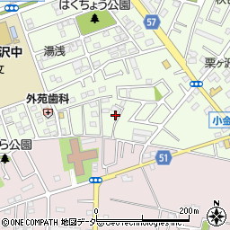 千葉県松戸市栗ケ沢829-5周辺の地図