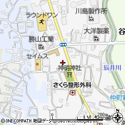 有限会社鈴木表具店周辺の地図