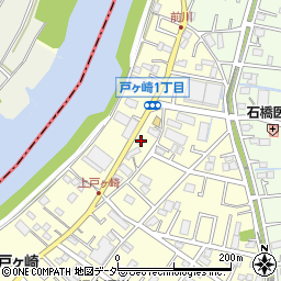 埼玉県三郷市戸ヶ崎2452周辺の地図