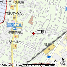 日本キリスト教団朝霞教会周辺の地図