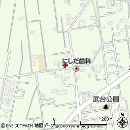 北中公民館周辺の地図