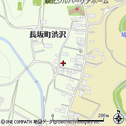 山梨県北杜市長坂町渋沢937周辺の地図