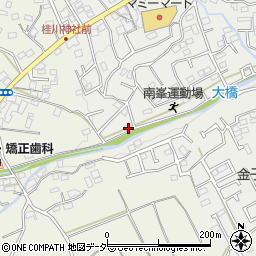 埼玉県入間市南峯296周辺の地図