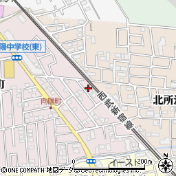 埼玉県所沢市向陽町2087-8周辺の地図