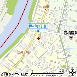 埼玉県三郷市戸ヶ崎2455周辺の地図