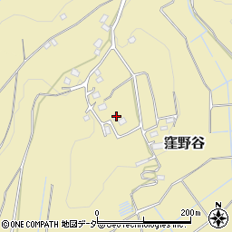 千葉県香取郡東庄町窪野谷636-1周辺の地図