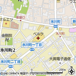 ベルク戸田氷川町店周辺の地図