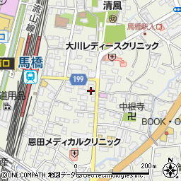 カーブス　松戸馬橋店周辺の地図