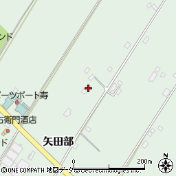 茨城県神栖市矢田部11661周辺の地図