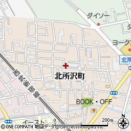 埼玉県所沢市北所沢町2198-52周辺の地図