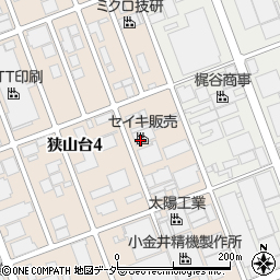 セイキ販売株式会社　武蔵工場周辺の地図
