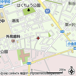 千葉県松戸市栗ケ沢829-15周辺の地図