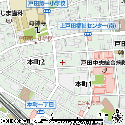 株式会社庄司工務店周辺の地図
