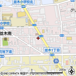 新藤義孝後援会　事務所周辺の地図