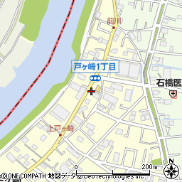 埼玉県三郷市戸ヶ崎2456周辺の地図